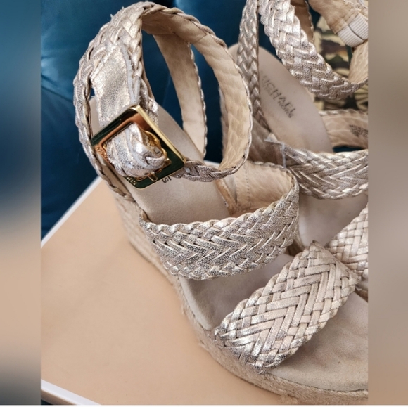 MICHAEL Michael Kors Braided Espadrille Wedges - Picture 12 of 14